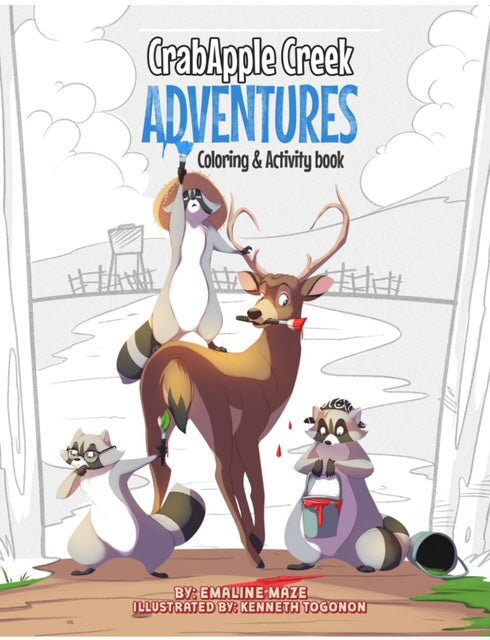 CrabApple Creek Adventures Coloring & Activity Book