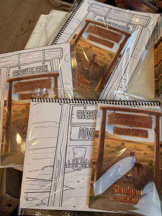 Crabapple Creek Gift Set – Paperback Book + Coloring Book